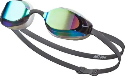 Produktbild von Nike Swim Vapor Schwimmbrille Mit Spiegelglas Grau  Grau One Size