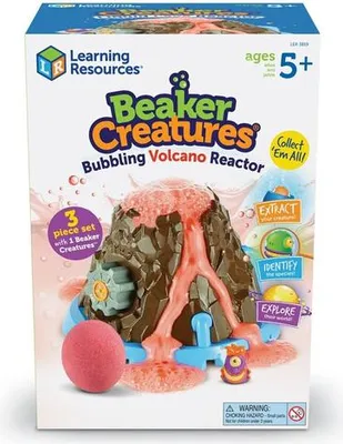 Produktbild von Learning Resources Creatures Bubbling Volcano Reactor, Experimentier-Set, Chemie, 5 Jahr(e), Mehrfarbig
