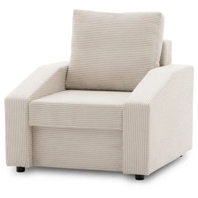 Produktbild von Klassische Sessel für Wohnzimmer,  Relaxsessel DORMA,  Polstersessel 83x92cm Beige