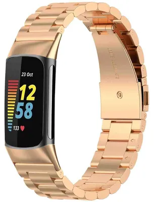 Immagine prodotto di Fitbit Charge 5 Band: banda in acciaio imoshion senza aiuto per l'installazione
