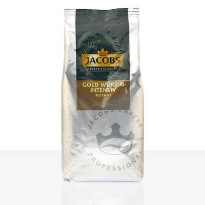 Produktbild von Jacobs Gold würzig intensiv - 8 x 500g Instant-Kaffee für Vending Automaten