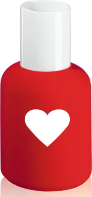 Produktbild von ASA beauty for you Vase Herz rot 12,5cm