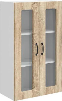 Image de Façade de lave-vaisselle vidaXL Kalmar, chêne Sonoma, 60 x 31 x 100 cm