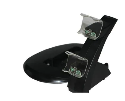 Produktbild von LS LED Charger Dual Ladestation Dock Ladegerät für Playstation 4 Controller