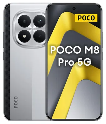Immagine prodotto di POCO M8 Pro 5G 17,4 cm (6.83") Doppia SIM USB tipo-C 12 GB 512 GB 6500 mAh Argento