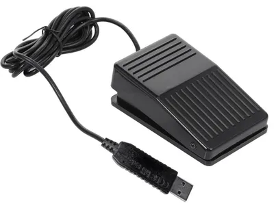 Zdjęcie produktu dla Przełącznik akcji do gier z pedałem sterującym, klawiatura USB, HID dla systemów Windows 2000/XP/Vista/Win 7
