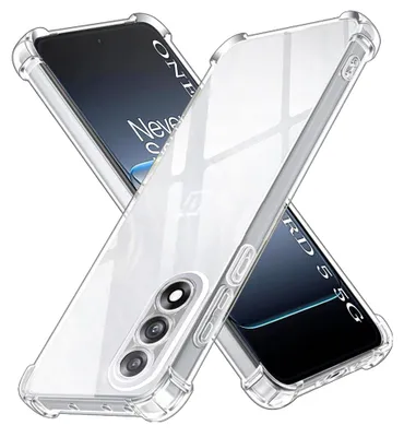 Produktbild von Techsuit – Stoßfeste transparente Silikonhülle für OnePlus Nord 5 – transparent