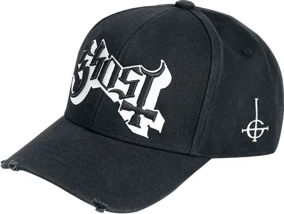 Produktbild von Ghost Cap Uni Logo - Baseball Cap schwarz Standard