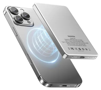Productafbeelding van Magnetische Powerbank 5000mAh, USB-C PD 20W