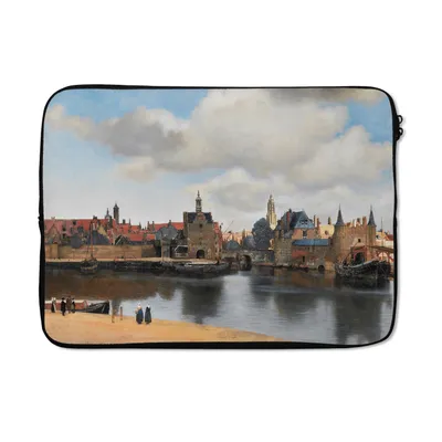 Obrázek produktu pro Pouzdro na notebook 14 palců Vermeer - Město - Staří mistři - Umění Brašna na notebook