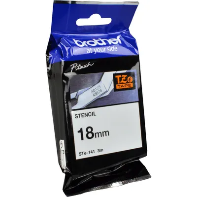 Produktbild von Brother STE-141, 1 Stück(e), TZ/TZe, Schwarz, China, 5 Jahr(e), 1,8 cm