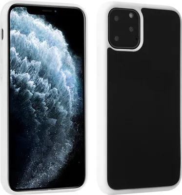 Produktbild von Anti Gravity Handyhülle für Apple iPhone 11 6.1 Zoll Case selbsthaftende Hülle zum Kleben an Oberflächen Weiß