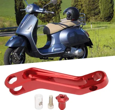 Produktbild von Motorrad-Kipphebel für verlängerte Hinterradbremse, Ersatz für Vespa150 Frühling 2019–2020, Rot