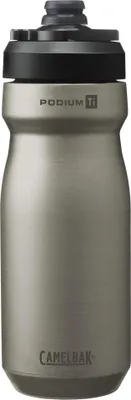 Zdjęcie produktu dla Camelbak Podium Titanium izolowana próżniowo butelka do picia, 530 ml, tytanowa - szara