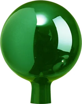 Produktbild von Rosenkugel aus Glas, 16cm, grün