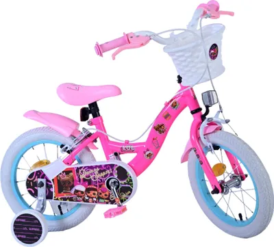 Produktbild von 14 Zoll Kinderfahrrad Kinder Fahrrad Mädchenfahrrad Rad Bike LOL 25981