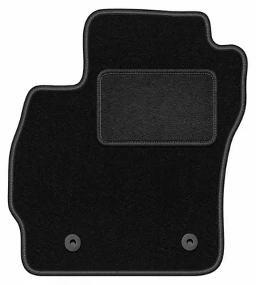 Immagine prodotto di Tappetino guidatore in moquette per Mazda 5 II 2010- (monovolume) – 1 pezzo, nero, su misura – Wielganizator LUX