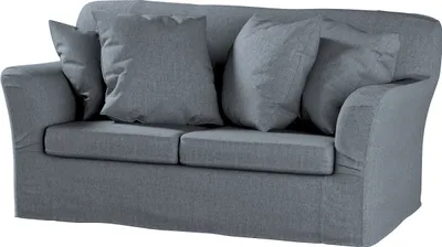 Produktbild von Dekoria Bezug für Tomelilla 2-Sitzer Sofa nicht ausklappbar, grau, Sofahusse, Tomelilla 2-Sitzer