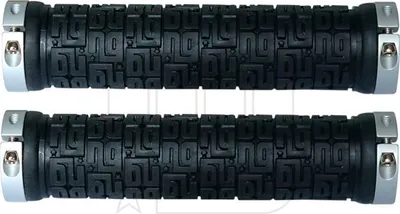 Produktbild von NG Sports Tulsee Lock-On Griff, 140/31.5mm, black/silver