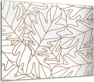 Obrázek produktu pro Kryt varné desky Skleněný kryt varné desky Splashback 60x52cm vzor