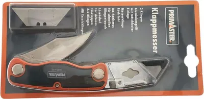 Produktbild von Primaster Klappmesser 5 Klingen 7 und 6 cm Kunststoff