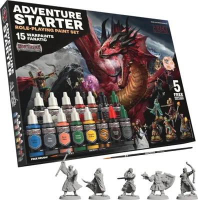 Produktbild von The Army Painter Gamemaster Adventure Starter Role-Playing Paint Set