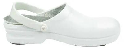 Produktbild von Safeway - Unifarben Clogs für Herren/Damen Uni PP12792 (43 EU) (Weiß)