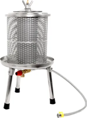 Produktbild von Wasserdruck-Presse 10 Liter komplett Edelstahl Apfelpresse Obstpresse Mostpresse