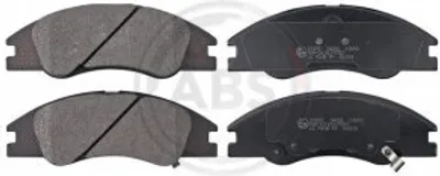 Produktbild von A.B.S. 37492 - OE 58101 2FA10 Bremsbelagsatz für Cerato LD, Cerato II TD