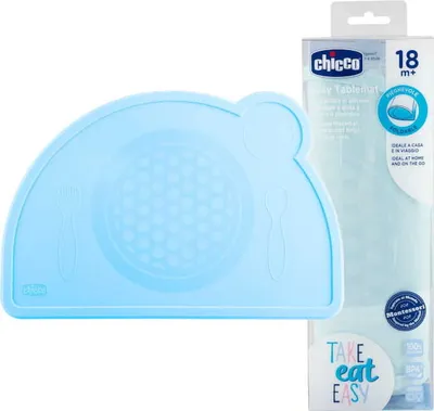 Zdjęcie produktu dla Mata - podkładka na stół 18m+ niebieska - Chicco