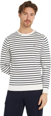Produktbild von Tommy Hilfiger Herren Pullover Essential Baumwolle Crew Neck aus Baumwolle, Mehrfar