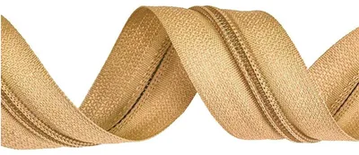 5m Endlos-Reißverschluss 3mm freie Farbwahl beige