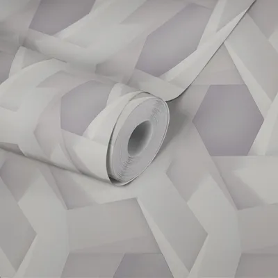 Produktbild von A.S. Creation | 3D Optik | Vliestapete | Kollektion PintWalls | 387211 | Grau | 10.05 x 0.53 m | 3D Optik | Wohnzimmer | Flur | Büro | Küche | Wohnräume