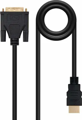Immagine prodotto di Nanocable 10.15.0502 Cavo video adattatore 1,8 M Dvi Hdmi Nero
