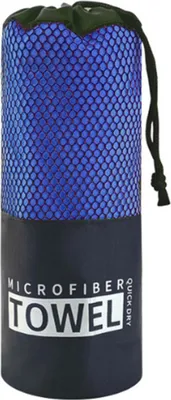 Produktbild von Super absorbierende Rechteck Lanyard Sporttuch Mikrofaser Schnell trocknend Yoga Handtuch Sportartikel-Blau