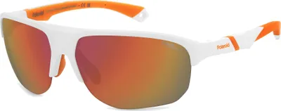 Produktbild von Polaroid PLD 7059/S Matte white 70/9/135 Herren Sonnenbrillen
