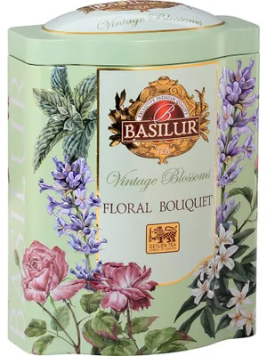 Obrázok produktu pre BASILUR Grüner čaj z Cejlónu, zložený z najjemnejších lístočkov odrody Young Hyson a Chun Mee, 100g