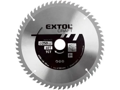 Obrázok produktu pre Pílový kotúč s listami SK Extol Craft (19113) 250x1,8x30mm