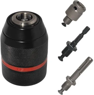 Produktbild von Zentralkopfadapter für Handbohrmaschinen - 10/13mm - schwarz