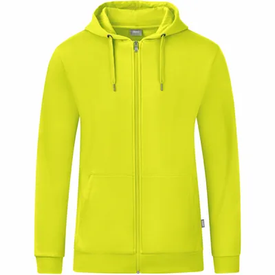 Produktbild von JAKO Damen Kapuzenjacke Organic, Farbe:lime, Größe:46