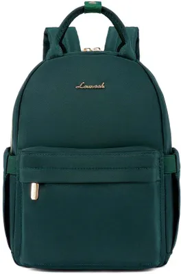 Immagine prodotto di Piccolo zaino da donna impermeabile, mini zainetto da viaggio, nero