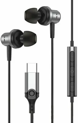 Obrázek produktu pro Sluchátka do uší Beline Usb-C Sk193 Black/Black