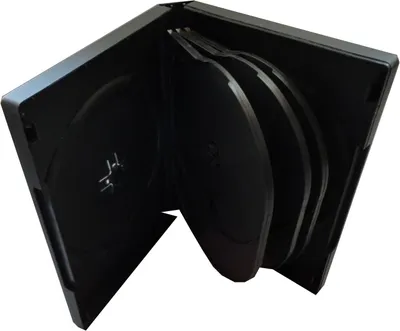 Produktbild von DVD CD Box 8fach 8er Hülle black