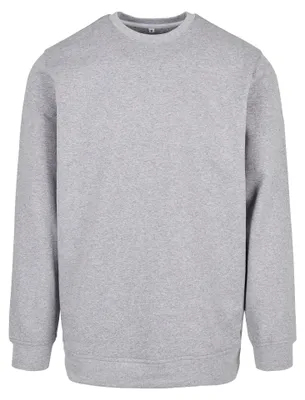 Produktbild von Build Your Brand - "Basic" T-Shirt Rundhalsausschnitt für Herren LT5316 (S) (Grau meliert)