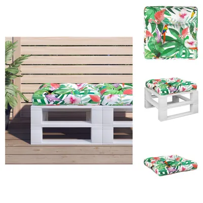 Immagine prodotto di vidaXL Cuscino per pallet Multicolore 60x60x12 cm Tessuto -  Cuscino per seduta