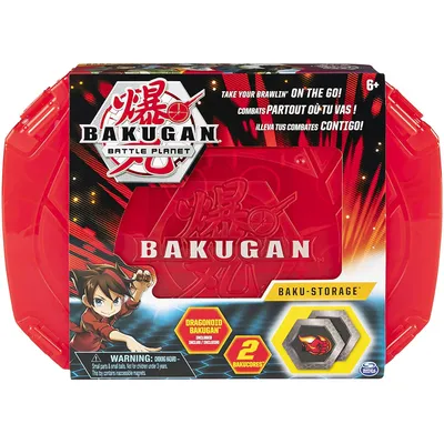 Produktbild von Spin Master 20115348 Bakugan Storage Case rot
