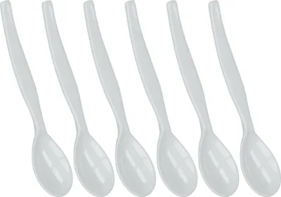 Produktbild von 6er Set Eierlöffel Teelöffel Dessertlöffel Kaffeelöffel Frühstückslöffel