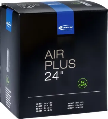 Image de SCHWALBE Schlauch "Nr.10 AP", Air Plus, 24" 40-507 Schraderventil