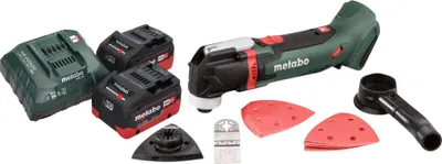 Obrázek produktu pro Akumulátorové multifunkční nářadí Metabo MT 18 LTX 18 V OIS / Starlock + 2x akumulátor LiHD 5,5 Ah + nabíječka