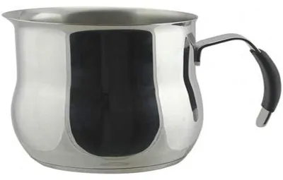 Milchkännchen Edelstahl 18/10 500 ml 6 Tassen ergonomisch